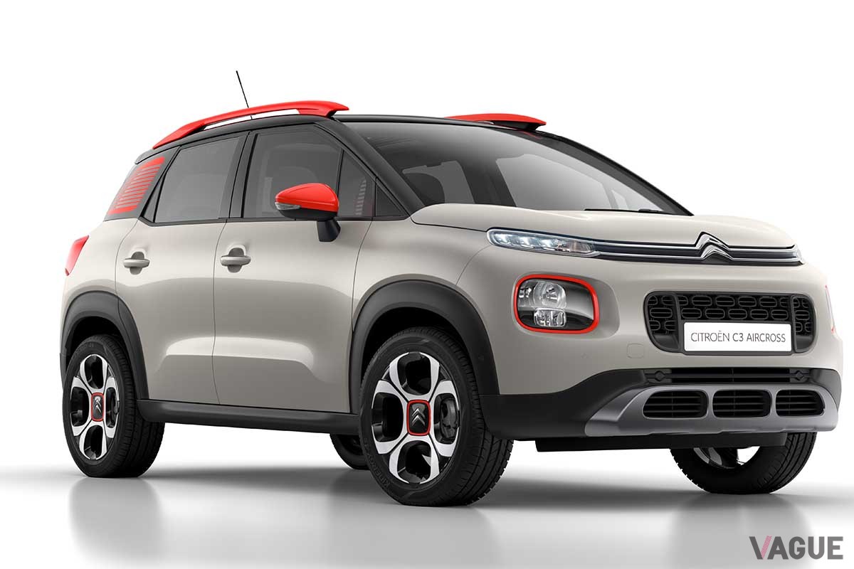 2019年に日本に上陸した、マイナーチェンジ前のシトロエン「C3エアクロスSUV」