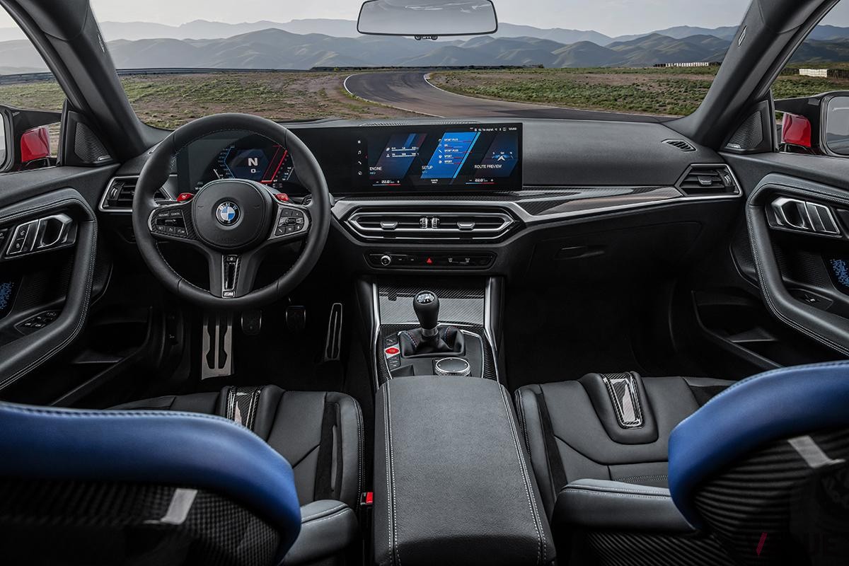 2023年2月に日本上陸したBMW「M2」のインテリア