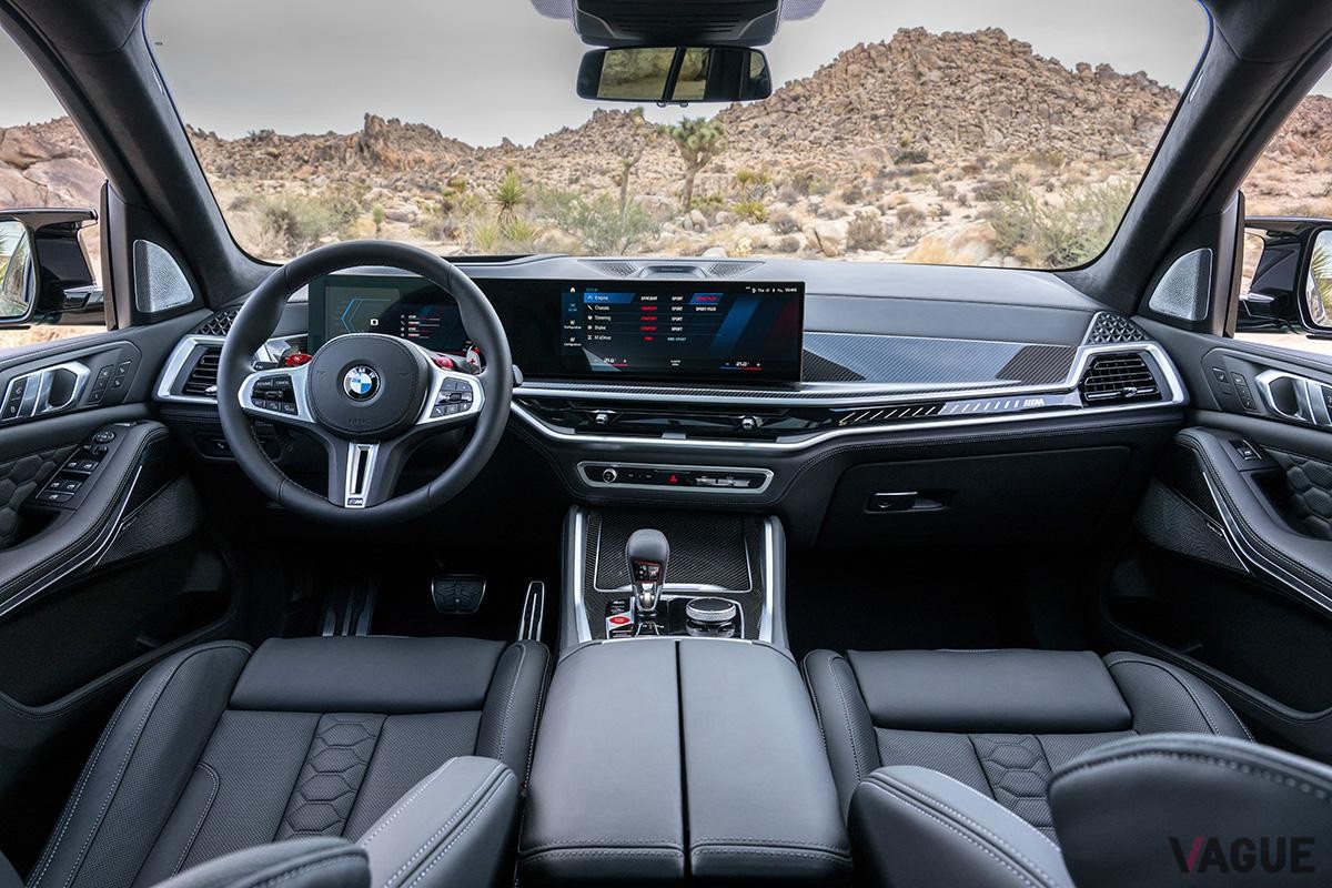 2023年4月に日本上陸したBMW「X5 Mコンペティション」のインテリア