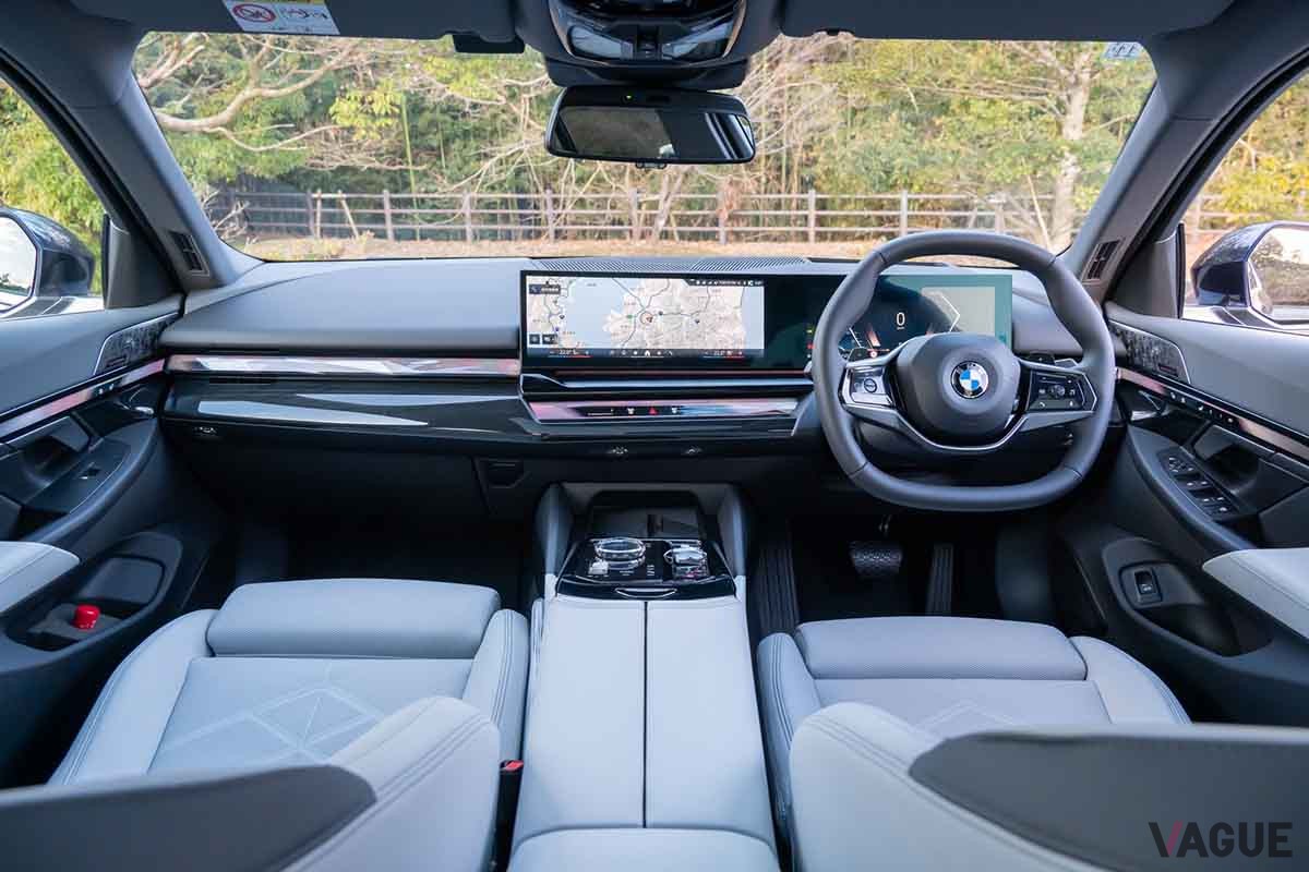 BMW新型「523iセダン」のインテリア