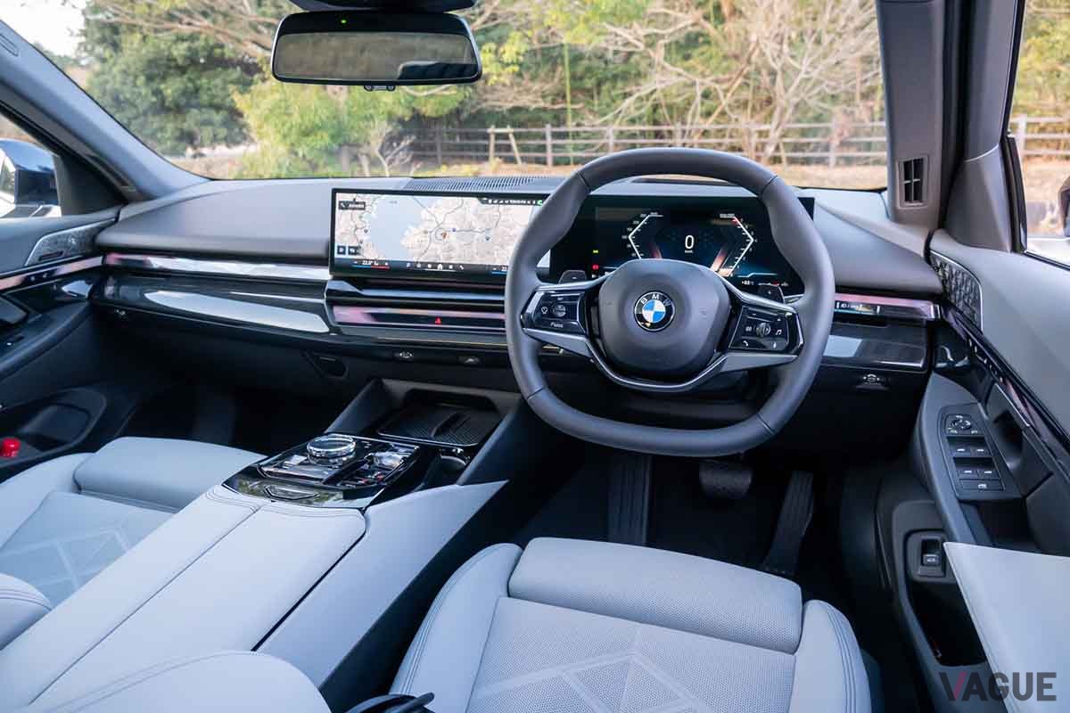 BMW新型「523iセダン」のインテリア