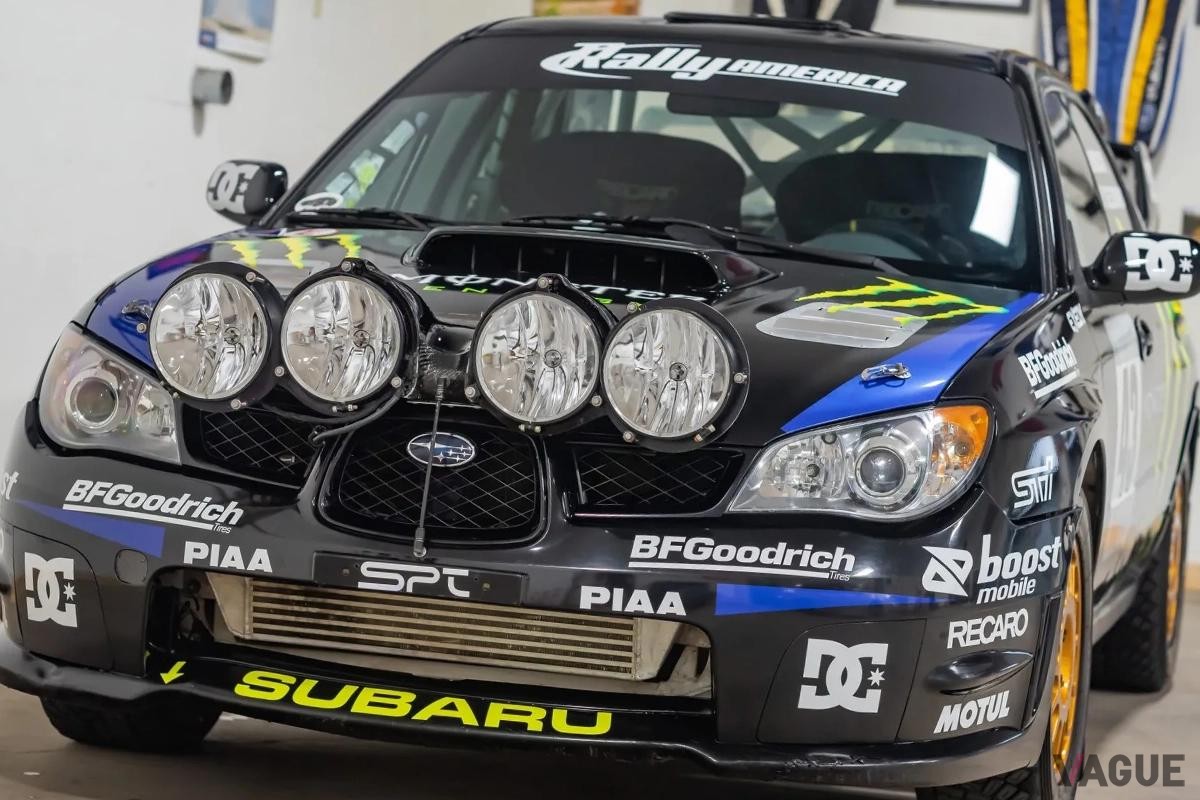 米国のオークションに登場した故ケン・ブロック氏の2004年式スバル「インプレッサWRX STI」