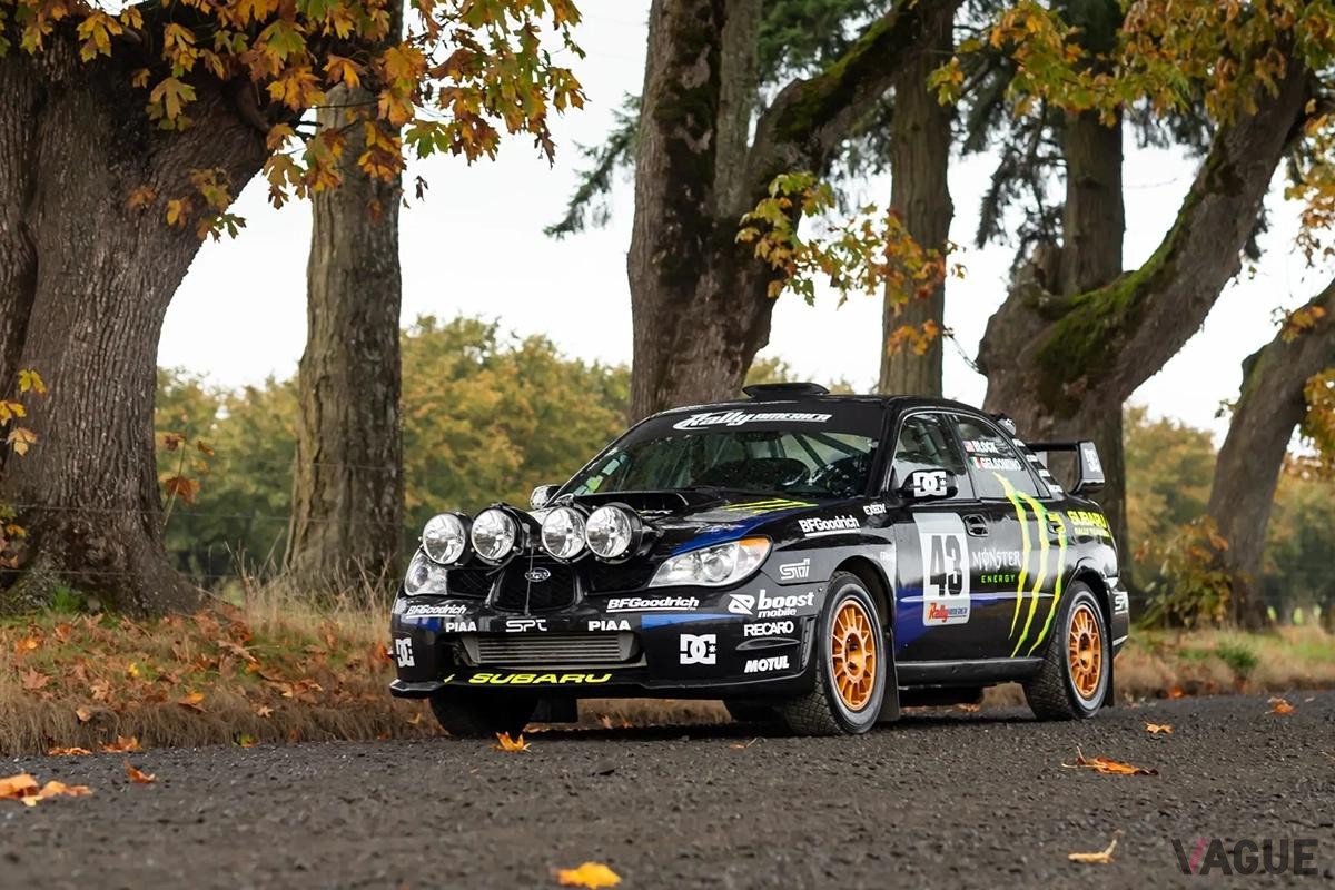 米国のオークションに登場した故ケン・ブロック氏の2004年式スバル「インプレッサWRX STI」