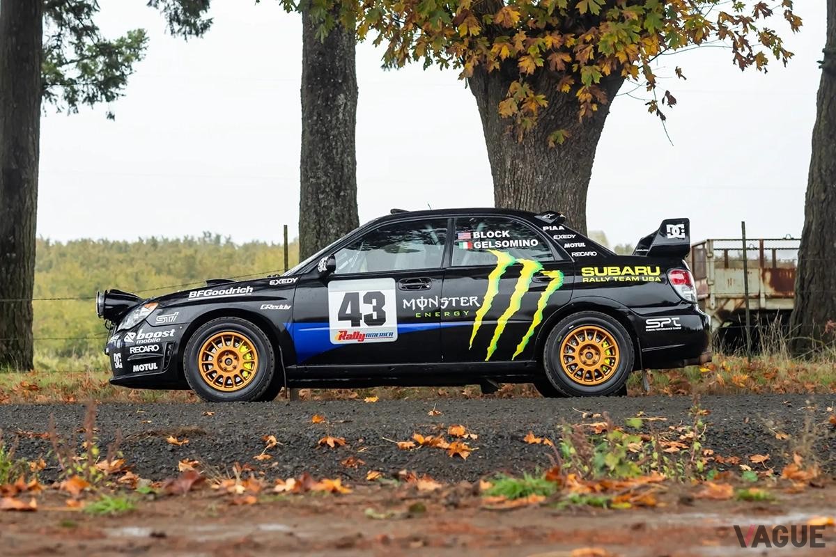米国のオークションに登場した故ケン・ブロック氏の2004年式スバル「インプレッサWRX STI」