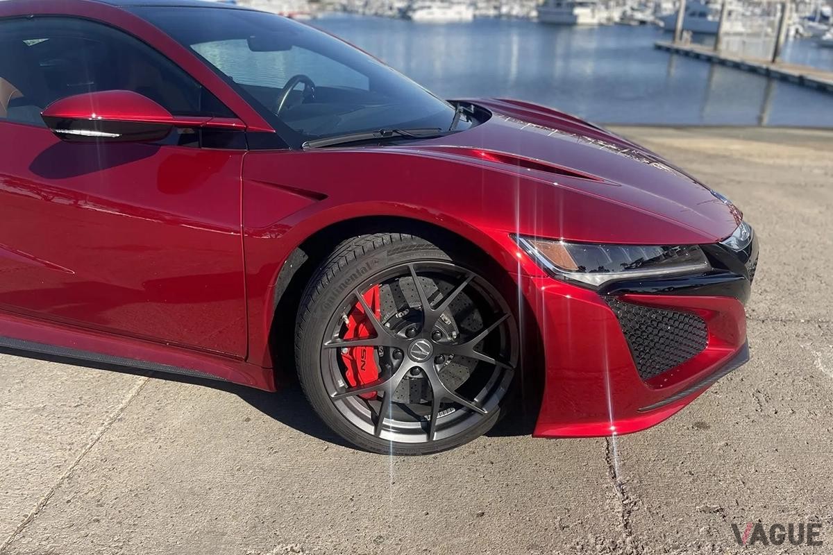 米国のオークションに出品された2017年式アキュラ「NSX」