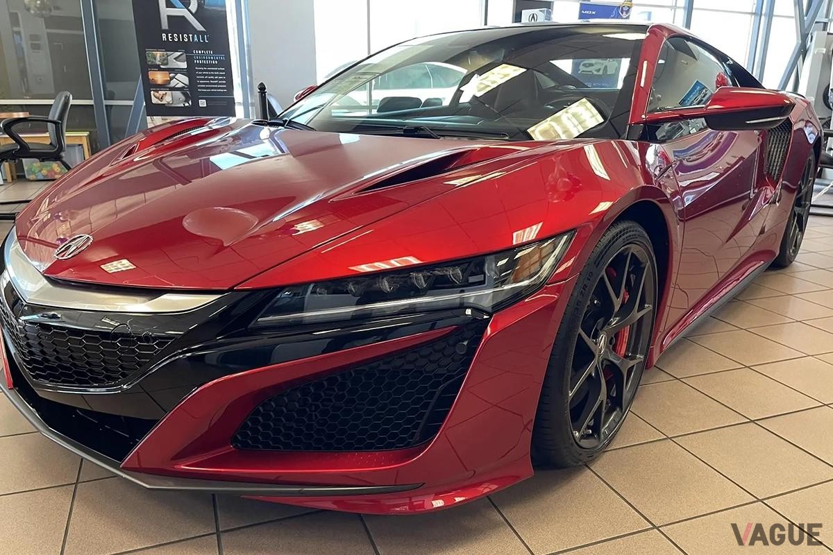 米国のオークションに出品された2017年式アキュラ「NSX」