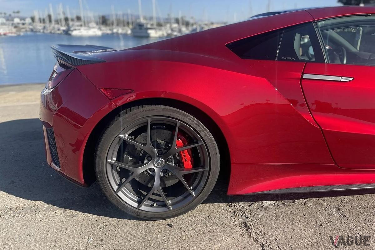 米国のオークションに出品された2017年式アキュラ「NSX」