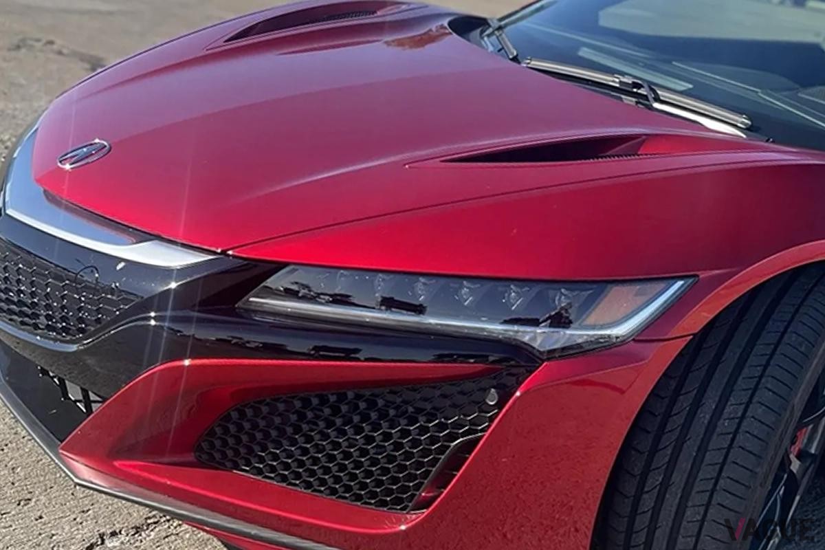 米国のオークションに出品された2017年式アキュラ「NSX」