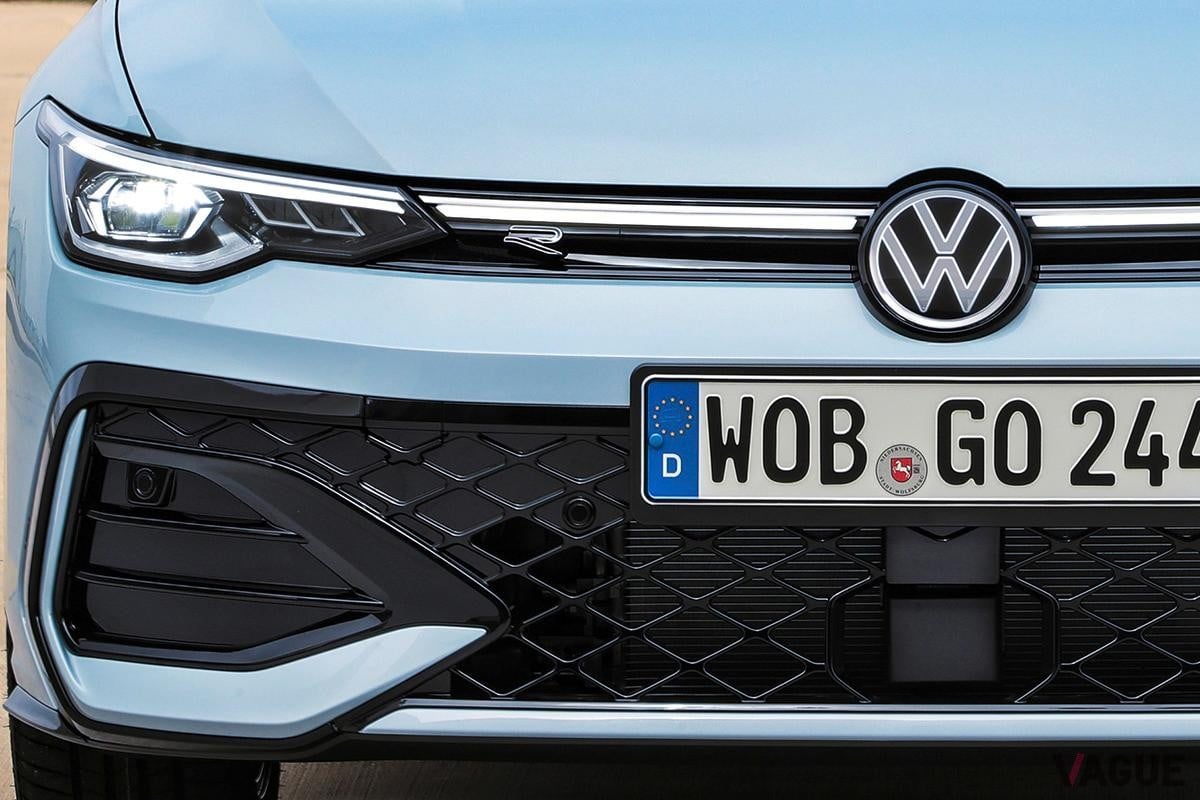 世界初公開されたVW改良新型「ゴルフ」