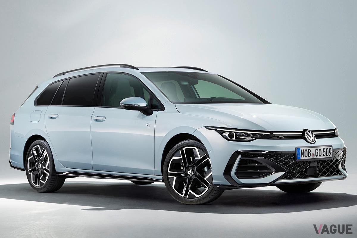 2024年7月に日本で発表され、2025年1月よりデリバリーが開始される予定のVW改良新型「ゴルフヴァリアント」