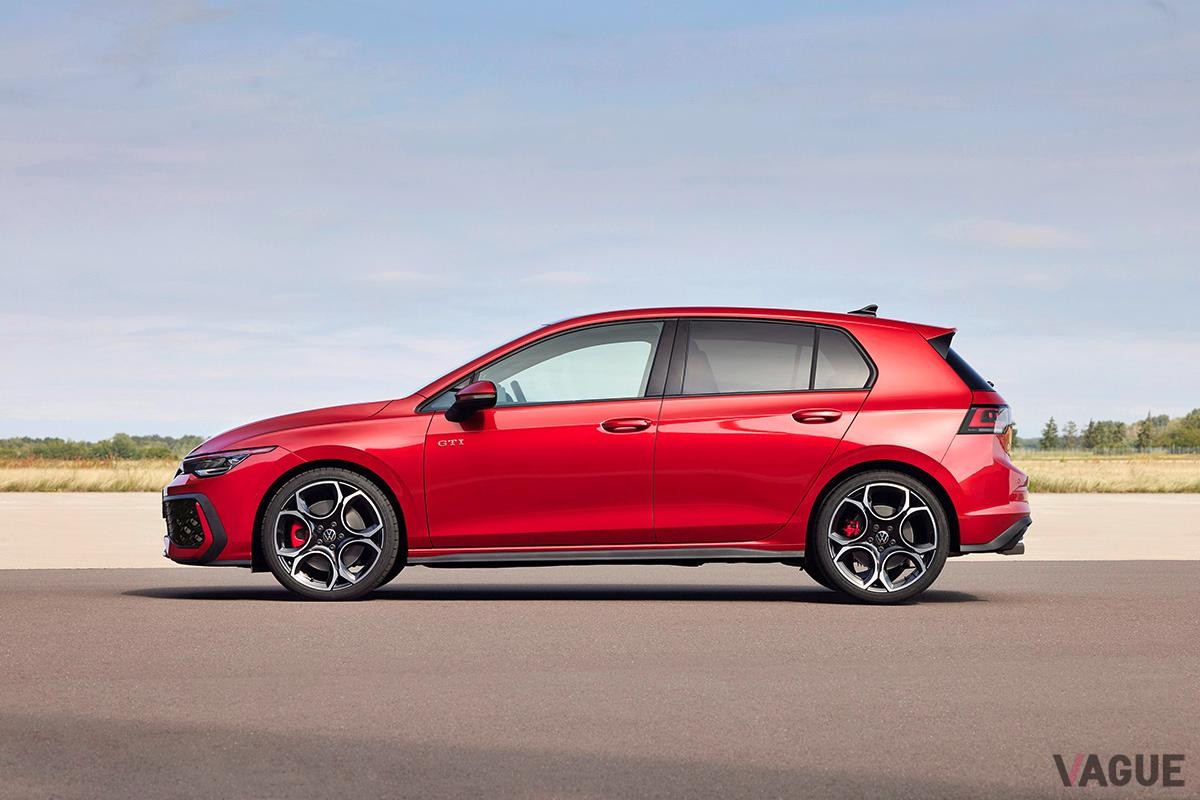 VW改良新型「ゴルフGTI」。日本ではまだ未発表だが、2025年には上陸される見込みだ