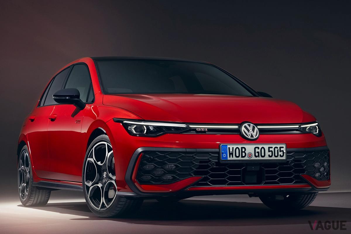 VW改良新型「ゴルフGTI」。日本ではまだ未発表だが、2025年には上陸される見込みだ