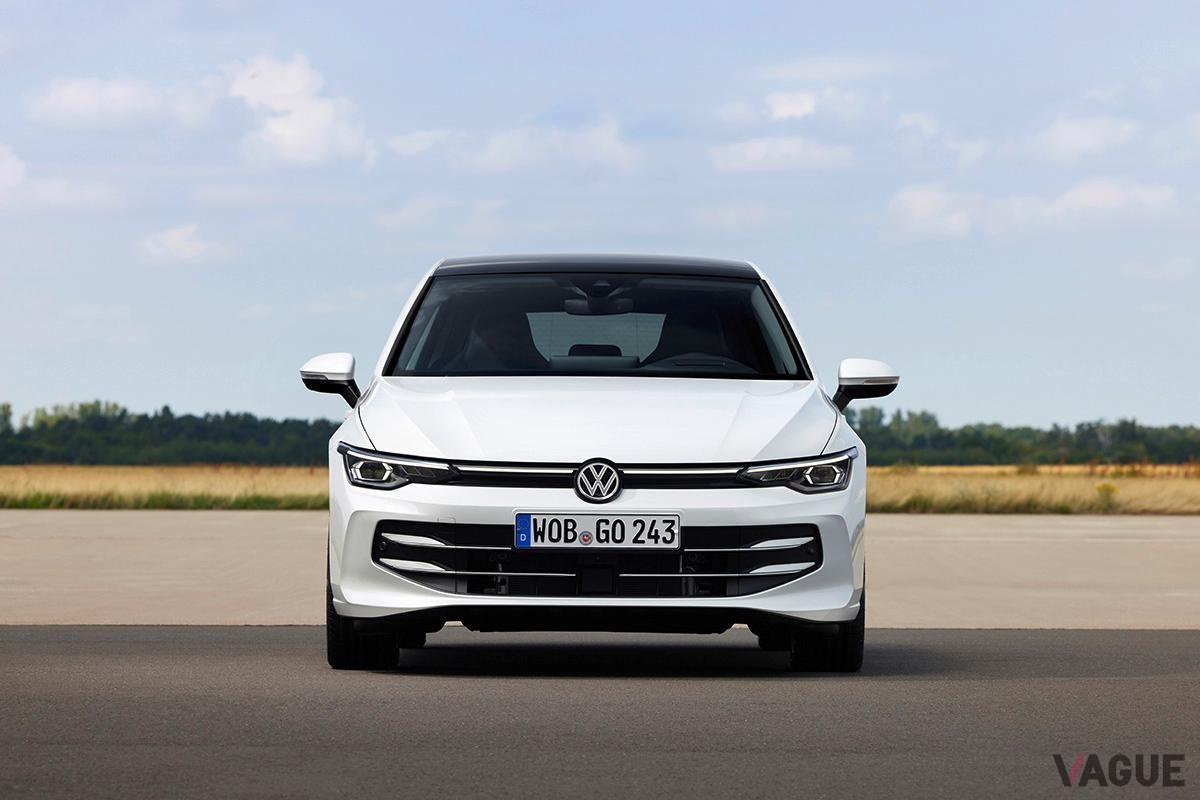 2024年7月に日本で発表され、2025年1月よりデリバリーが開始される予定のVW改良新型「ゴルフ」