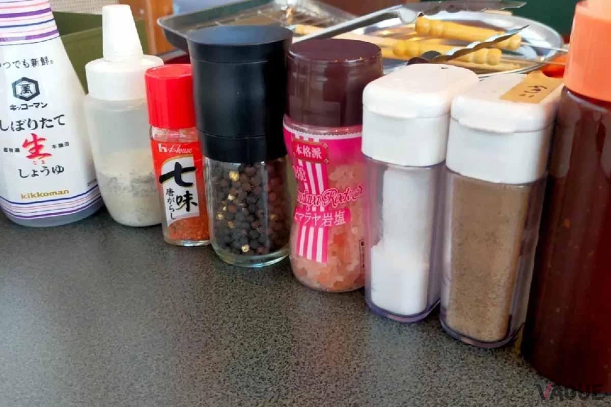 各種調味料