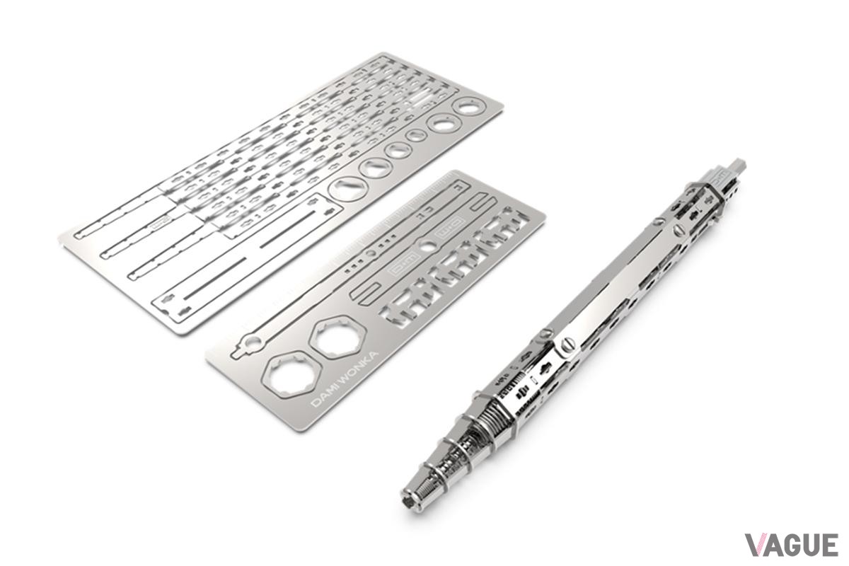 大人っぽく高級感溢れる外観が特徴の「DIYステンレスボールペン」