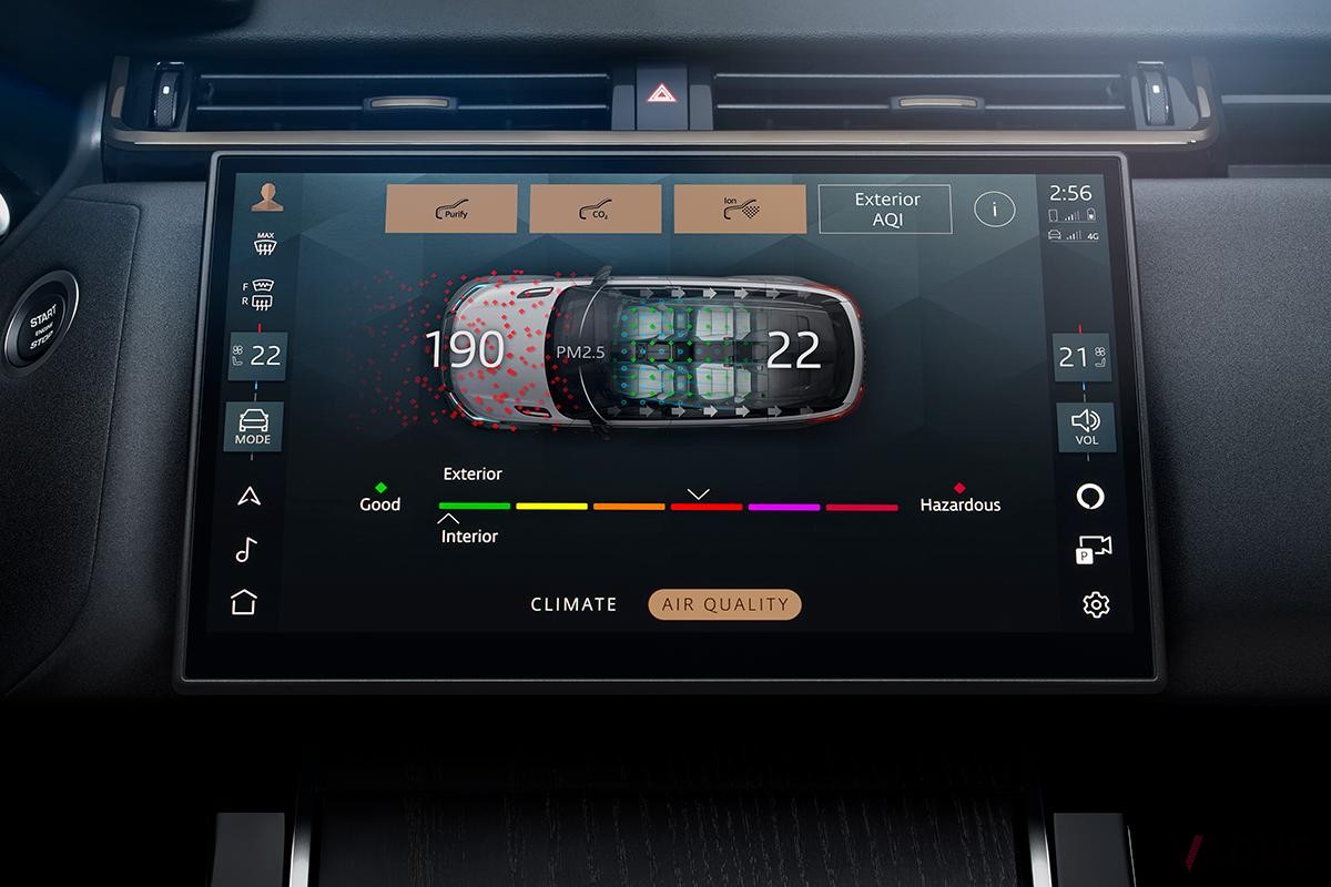 2024年1月25日から受注が開始されたレンジローバー「ヴェラール」2025年モデルのインテリア