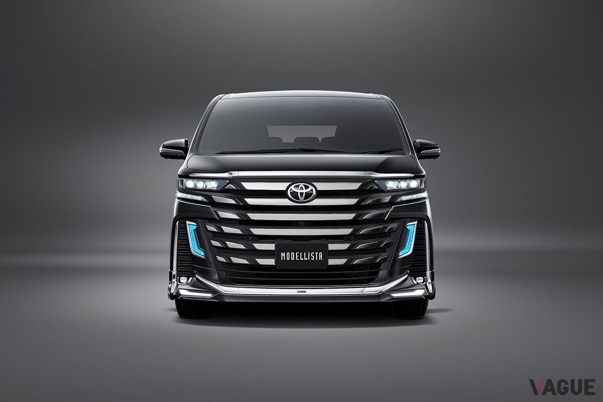 東京オートサロン2024において、モデリスタが実車展示を予定しているトヨタ「ヴェルファイア BEAST RAZOR STYLE」