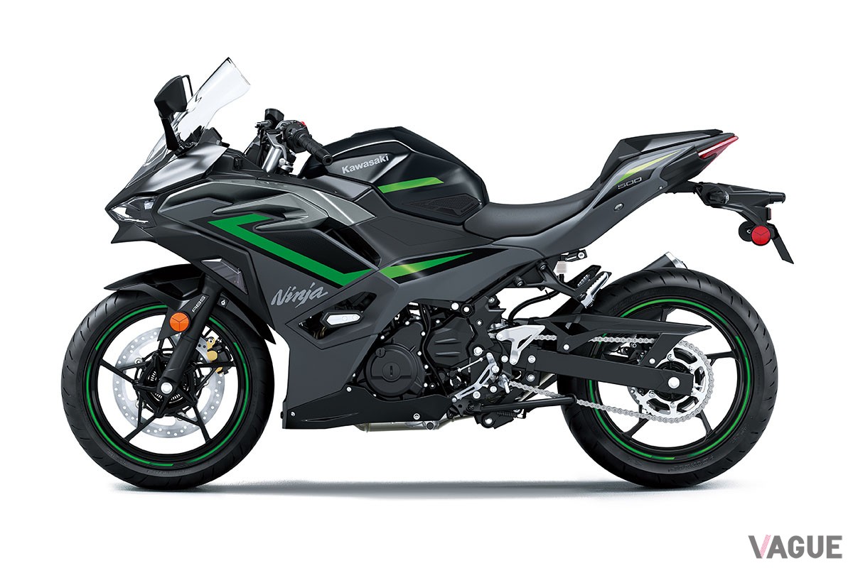 EICMA 2023で発表されたカワサキ「Ninja 500」は451ccエンジンを搭載