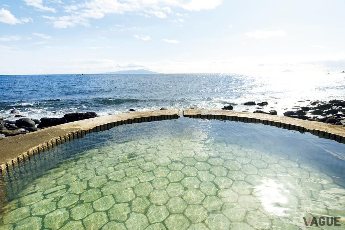 北川温泉「黒根岩風呂」