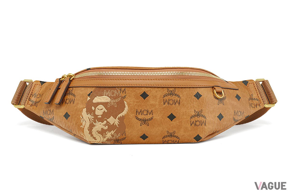 「BAPE X MCM BELT BAG」（価格：8万300円、消費税込） COLOR: BEIGE