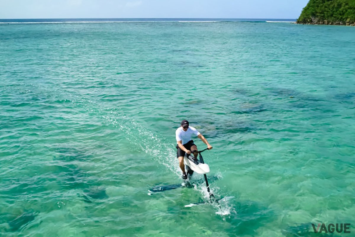 沖へ行くほど透明度も上がり、グアムの美しい海を堪能できる