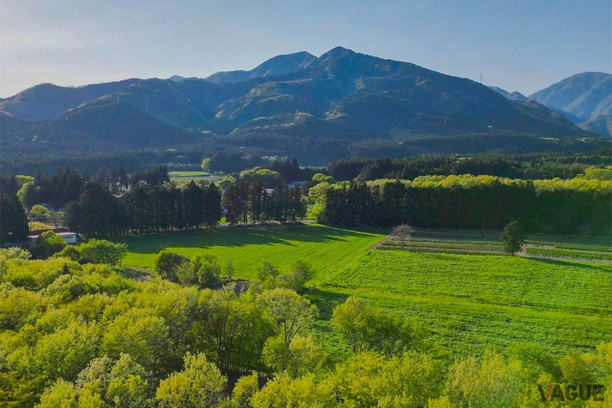 那須の自然に囲まれた、こころ“和む”里山風景