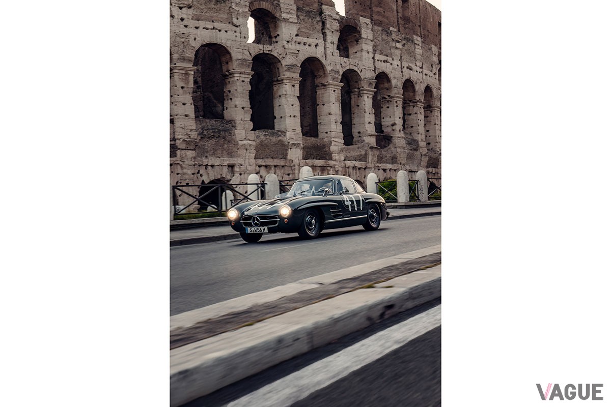 2023年のミッレミリアの風景（C）Mercedes-Benz Group AG