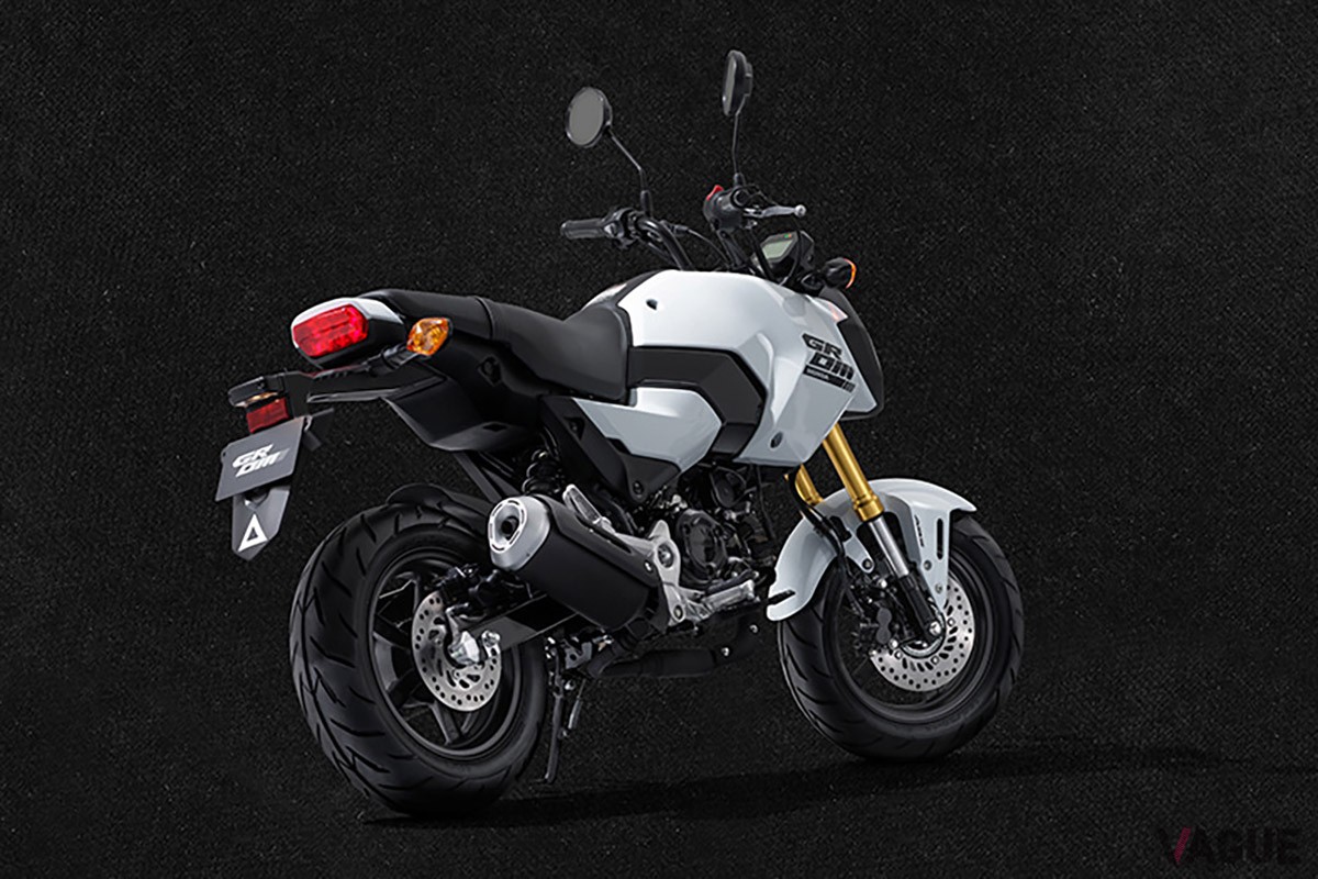 軽やかな吹け上がりが特徴の123cc単気筒エンジンを搭載したホンダの小型ファンバイク「グロム」が2024年モデルへと進化