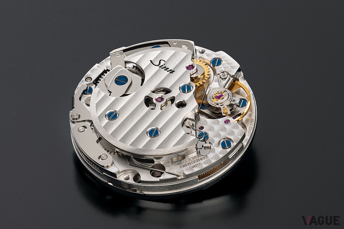 新作「103.St.Ty.Hdクラシック手巻きクロノグラフ」に搭載される手巻きムーブメントの「セリタ SW 510 M」