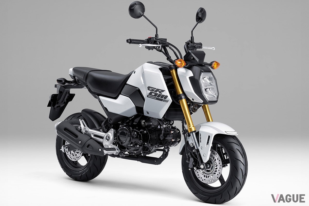軽やかな吹け上がりが特徴の123cc単気筒エンジンを搭載したホンダの小型ファンバイク「グロム」が2024年モデルへと進化