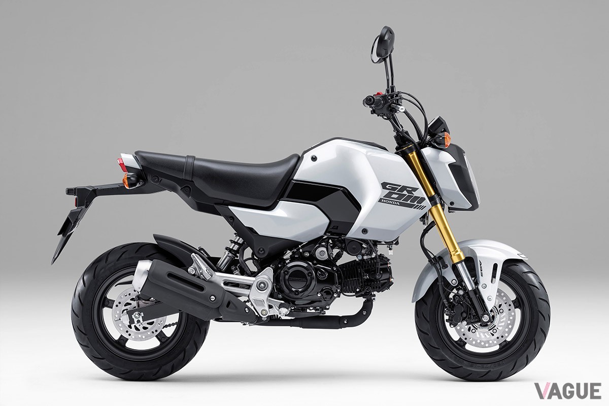 軽やかな吹け上がりが特徴の123cc単気筒エンジンを搭載したホンダの小型ファンバイク「グロム」が2024年モデルへと進化