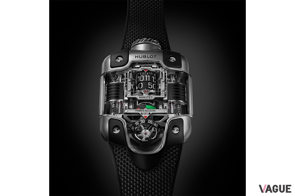 HUBLOT（ウブロ）のMPコレクションの第10作目となる「MP-10 トゥールビヨン ウエイト エナジー システム チタニウム」