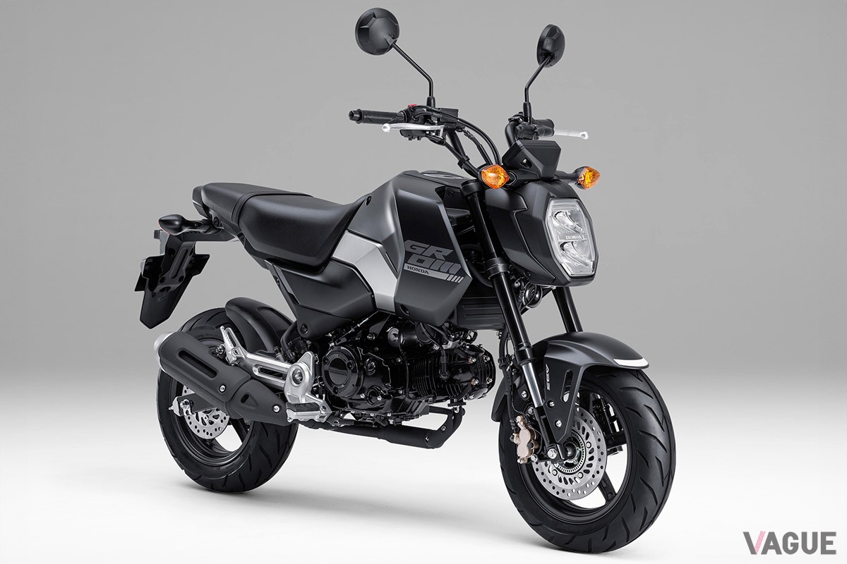 軽やかな吹け上がりが特徴の123cc単気筒エンジンを搭載したホンダの小型ファンバイク「グロム」が2024年モデルへと進化