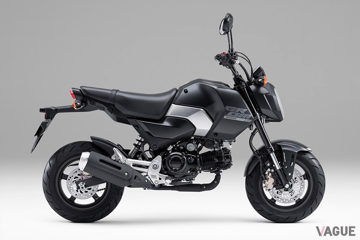 軽やかな吹け上がりが特徴の123cc単気筒エンジンを搭載したホンダの小型ファンバイク「グロム」が2024年モデルへと進化