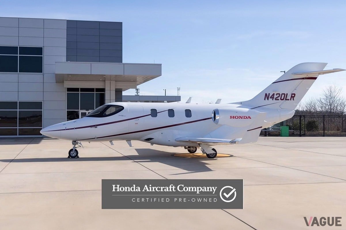 ホンダ エアクラフトのホームページに掲載されている認定中古機（C）Honda Aircraft Company