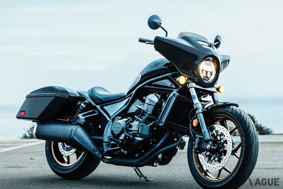 ホンダの大型クルーザーバイク「レブル1100」と「レブル1100T」に2024