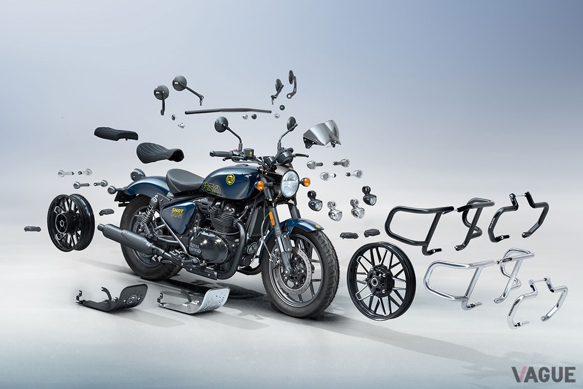2024年8月の日本上陸が予定されているロイヤルエンフィールドの新しいネイキッドバイク「ショットガン650」