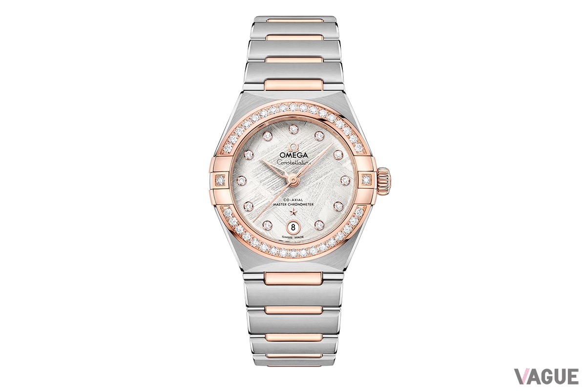 29mmモデルではケースとブレスレットの異素材使いが楽しいモデルも登場。「131.25.29.20.99.001」（248万6000円、消費税込）