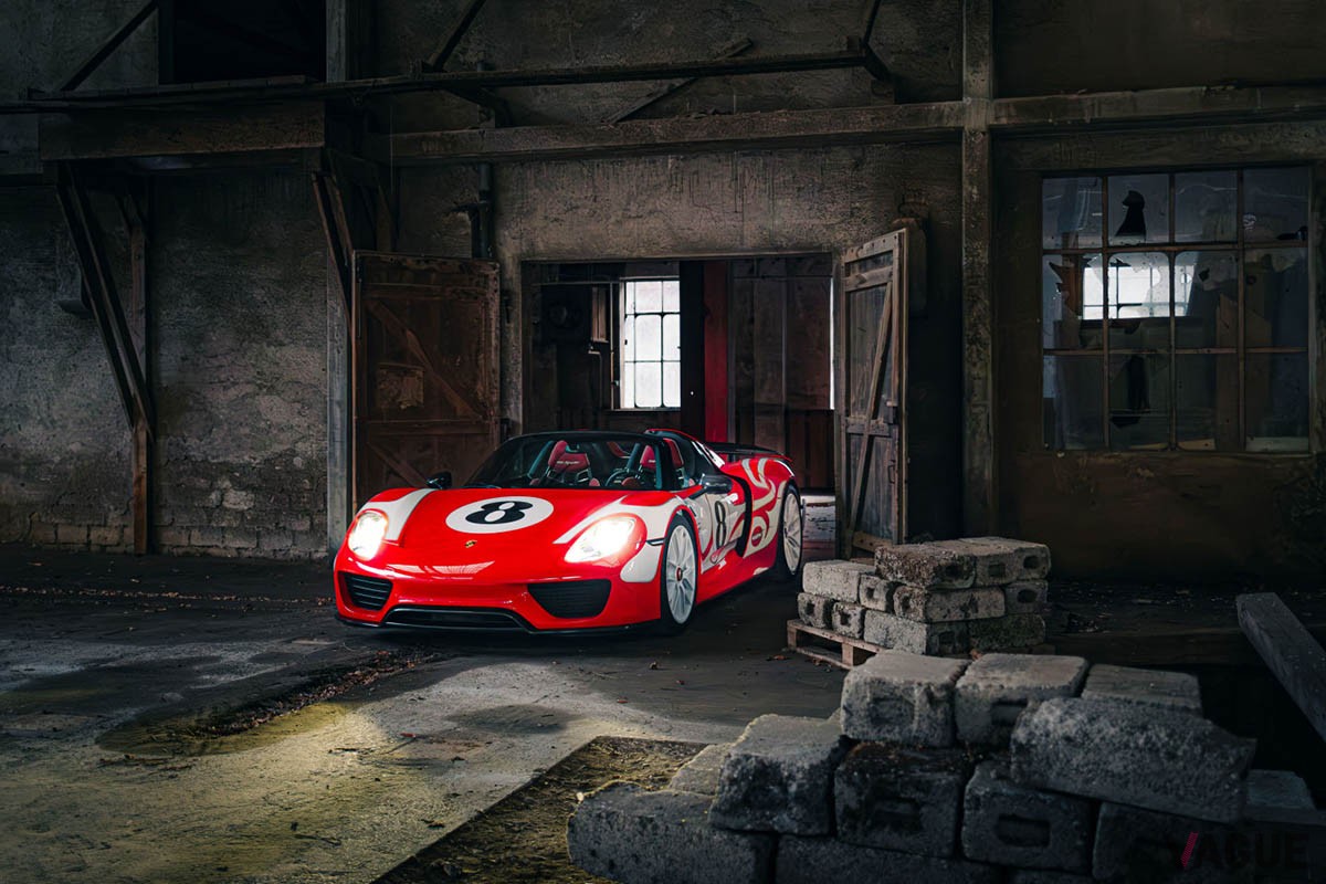 オークションに登場したポルシェ「918ヴァイザッハスパイダー」