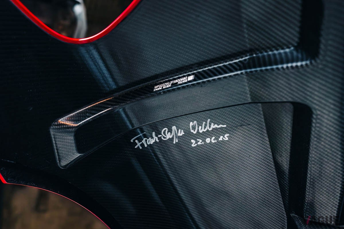 オークションに登場したポルシェ「918ヴァイザッハスパイダー」