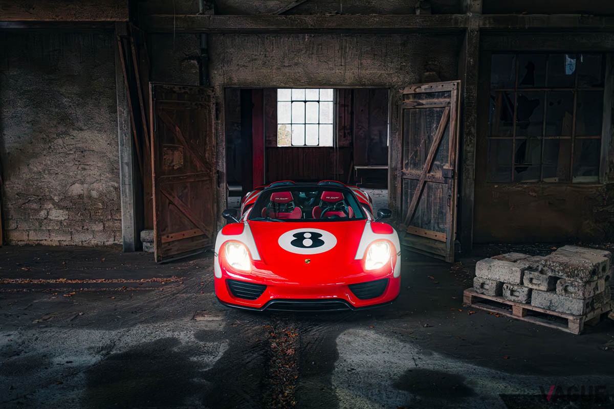 オークションに登場したポルシェ「918ヴァイザッハスパイダー」