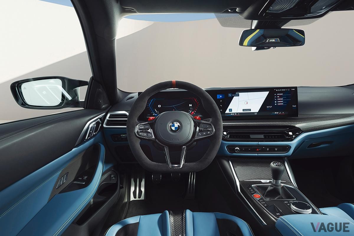 日本で登場したBMW新型「M4クーペ」のインテリア