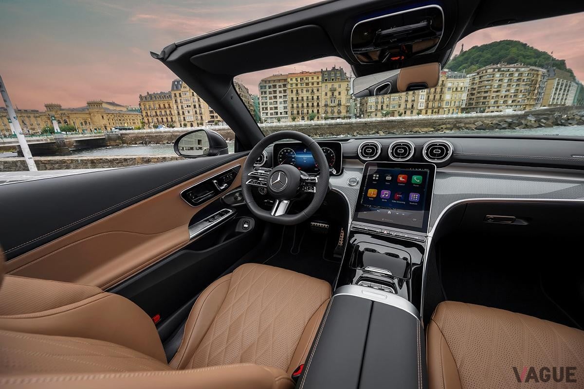 欧州市場で登場したメルセデス・ベンツ新型「CLEカブリオレ」のインテリア