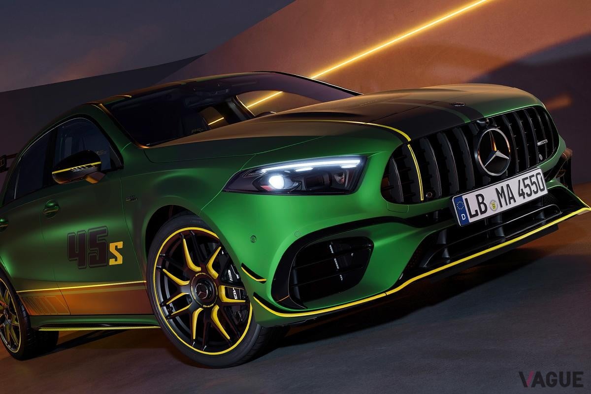 421馬力の世界最強2リッター搭載ホットハッチ メルセデスAMG「A45S」に