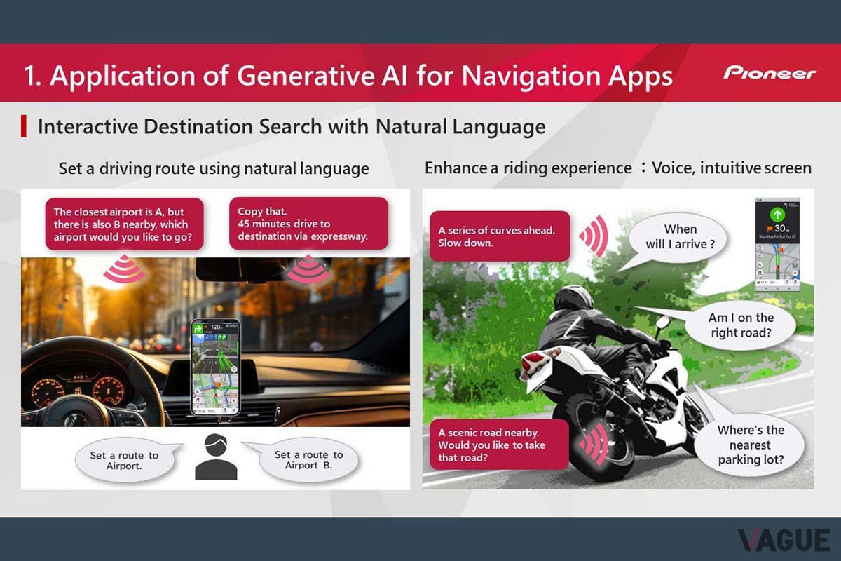 技術検証は、すでに提供中のカーナビ用アプリ「COCCHi」と、β版が提供されている「MOTO GO」の2つを対象としていた