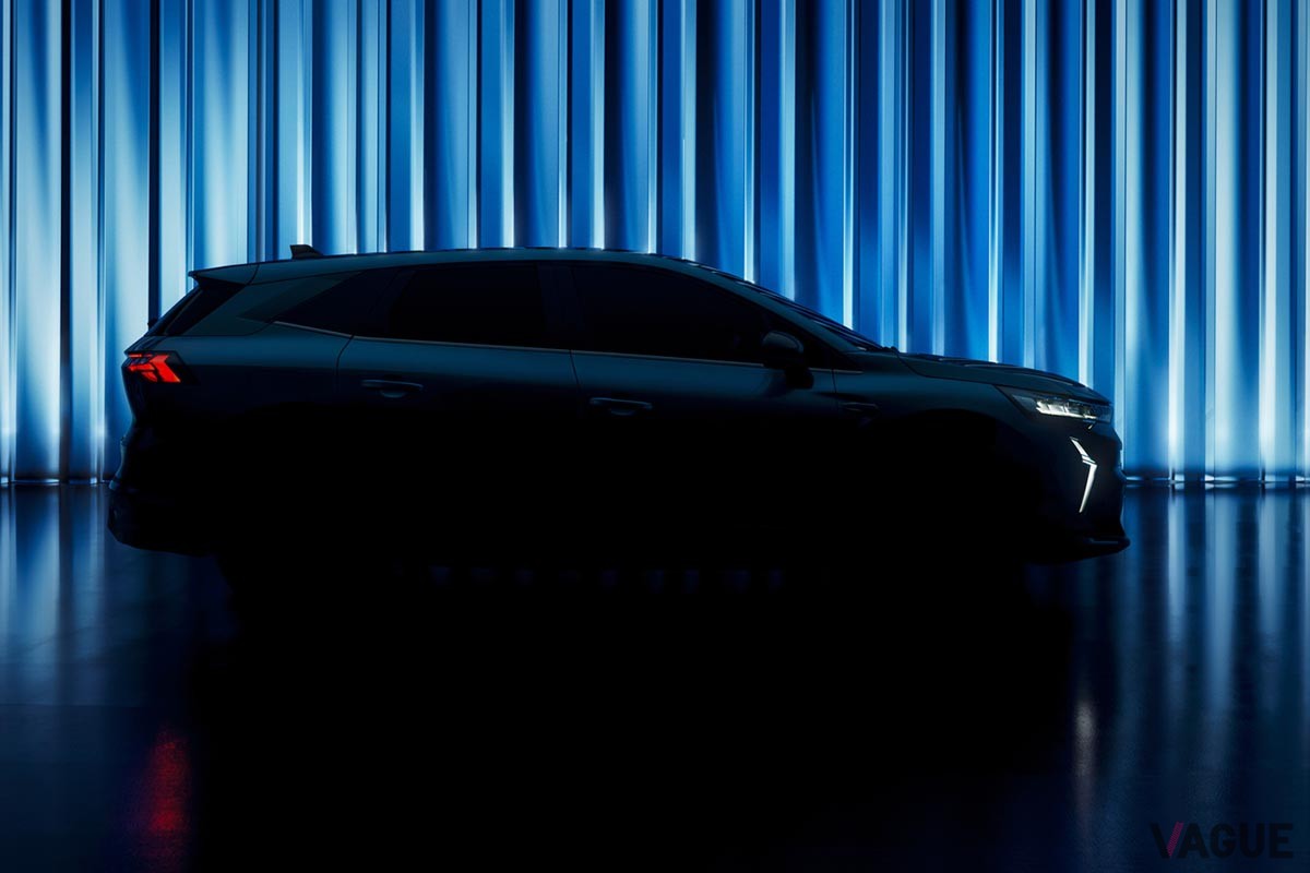 まもなく世界初公開予定のルノー新型「シンビオズ」のティザー写真
