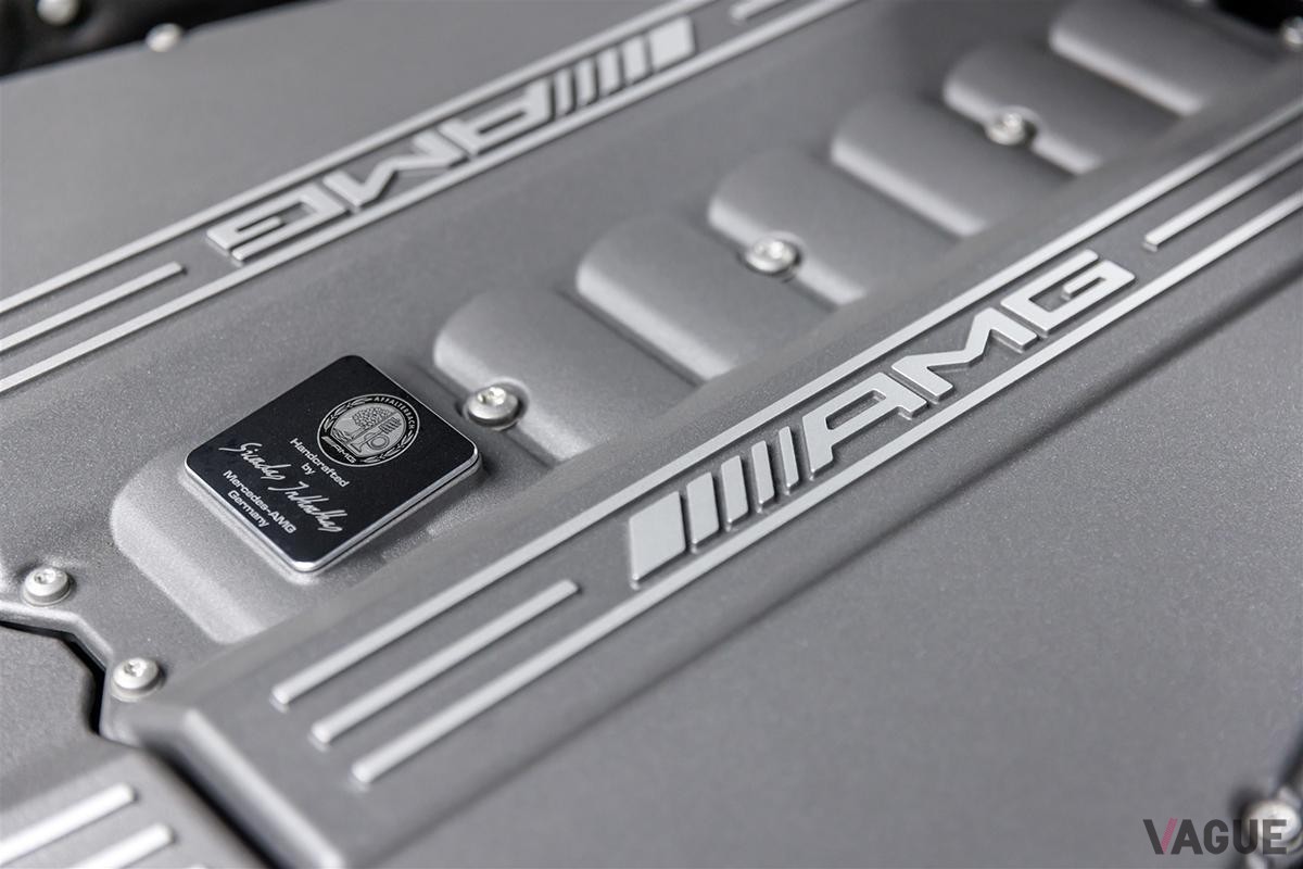 オークションに登場した2014年式メルセデス・ベンツ「SLS AMGブラックシリーズ」のエンジン