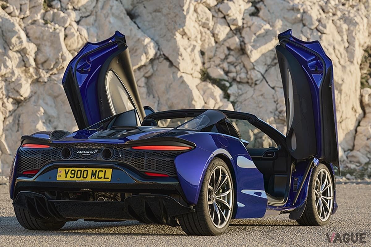 マクラーレン新型「アルトゥーラ スパイダー」