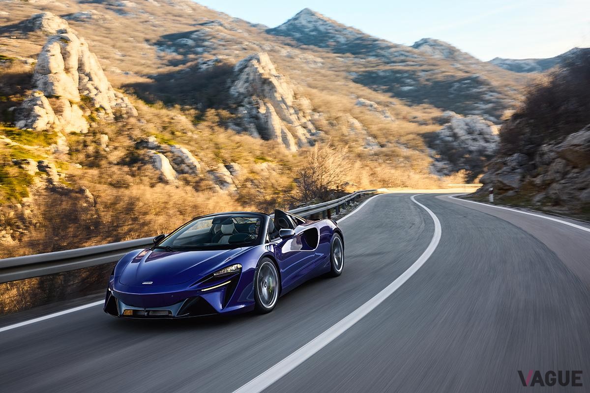 マクラーレン新型「アルトゥーラ スパイダー」