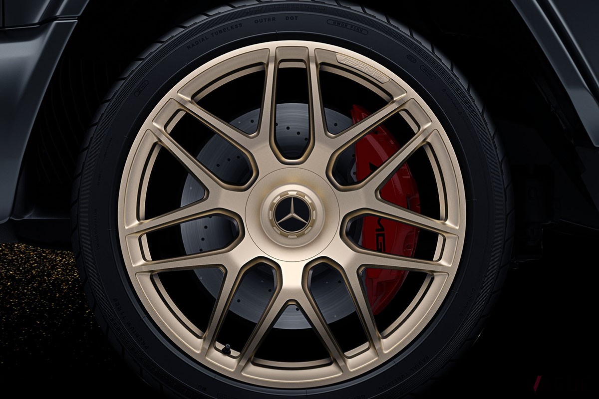 受注開始された特別仕様車「メルセデスAMG G63グランドエディション」のホイール